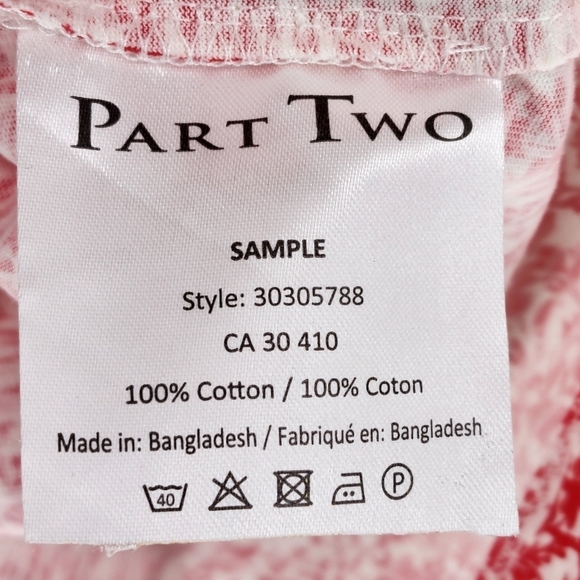 Part Two Women's Gesina Low-Cut V-Neck Blouse - M - Picture 6 of 7